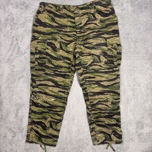Tru-Spec Tiger Stripe Pants Men's XL Regular BDU Cargo Camo Vietnam Trouser
